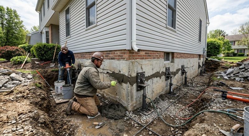 Basement Foundation Repair in Lexington, MA