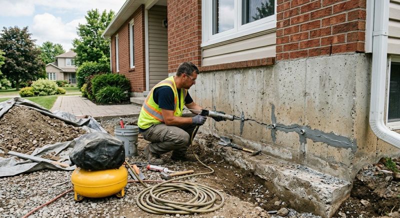 Basement Foundation Repair in North Billerica, MA