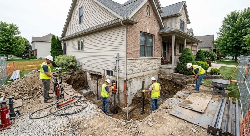 Building Foundation Repair in Melrose, MA
