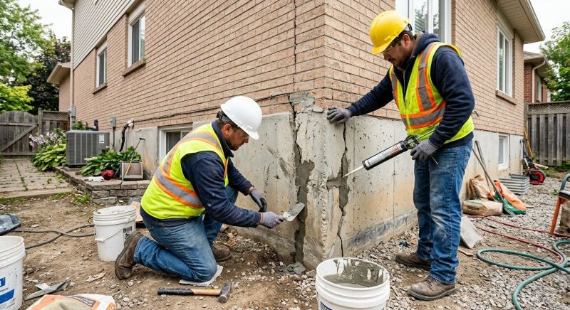 Building Foundation Repair in North Billerica, MA