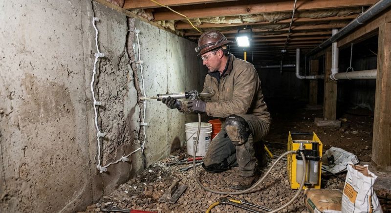 Concrete Foundation Repair in Everett, MA