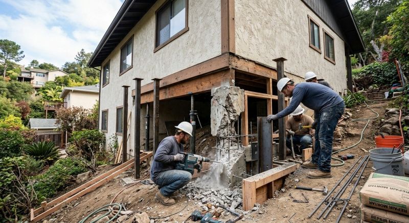 Concrete Foundation Repair in Lawrence, MA