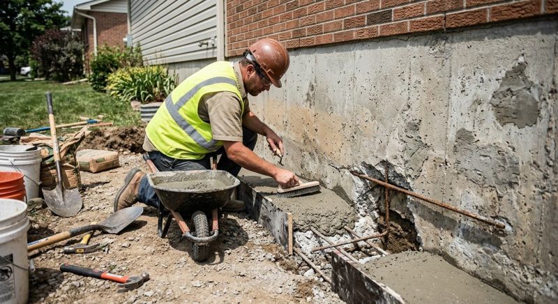Concrete Foundation Repair in Lowell, MA