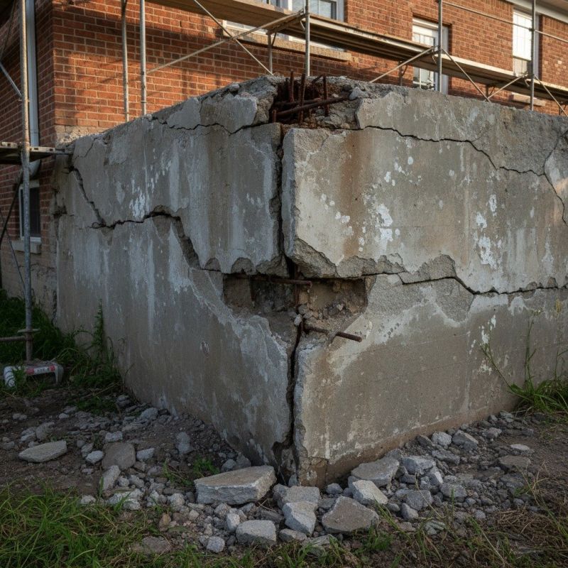 Cracked Foundation Repair in Somerville, MA