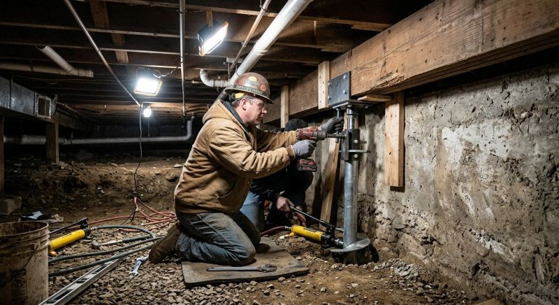 Crawlspace Foundation Repair in Lynn, MA