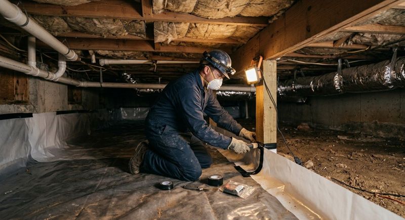 Crawlspace Repair in Methuen, MA