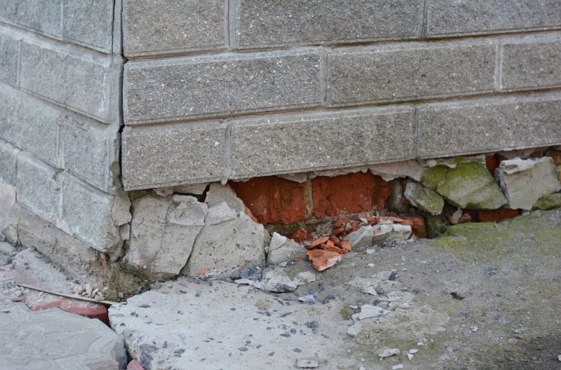 Foundation Damage Repair in Auburn, NH