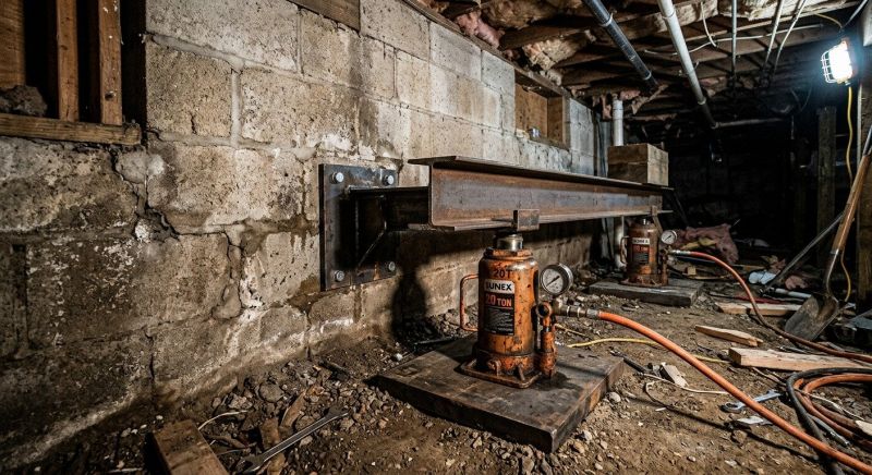 Foundation Jacking in Essex, MA