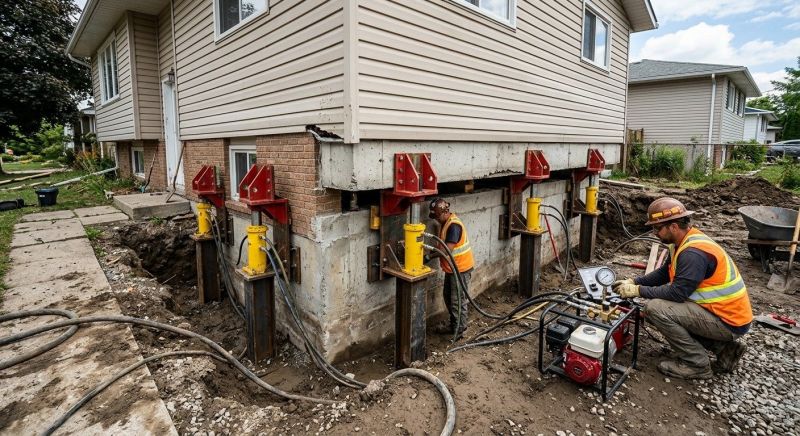 Foundation Lifting in Hampton, NH