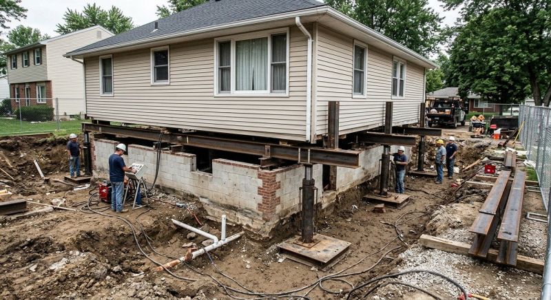 Foundation Lifting in North Hampton, NH