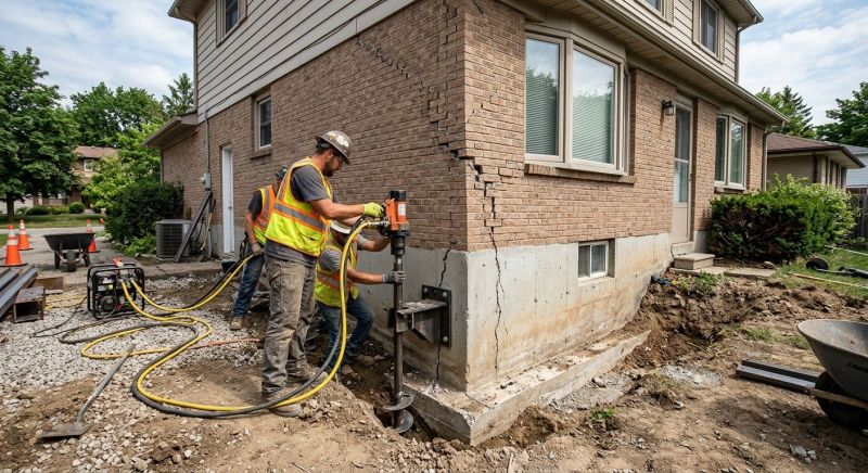 Foundation Lifting in Rowley, MA