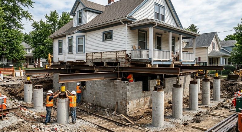 Foundation Raising in Londonderry, NH