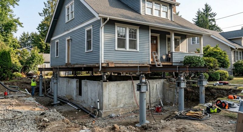 Foundation Raising in Middlesex County, MA
