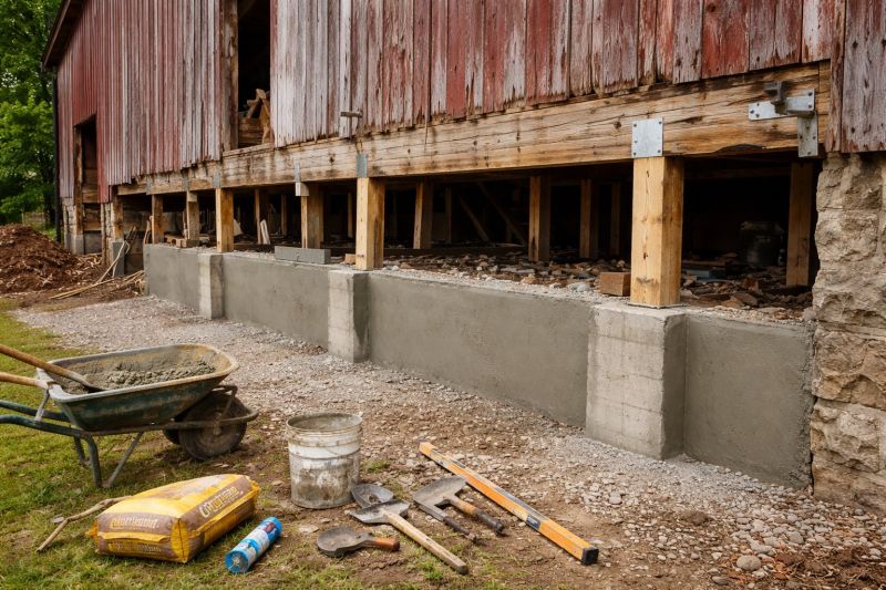Foundation Renovation in Methuen, MA