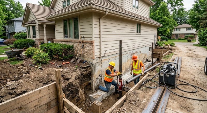 Foundation Repair in Ayer, MA