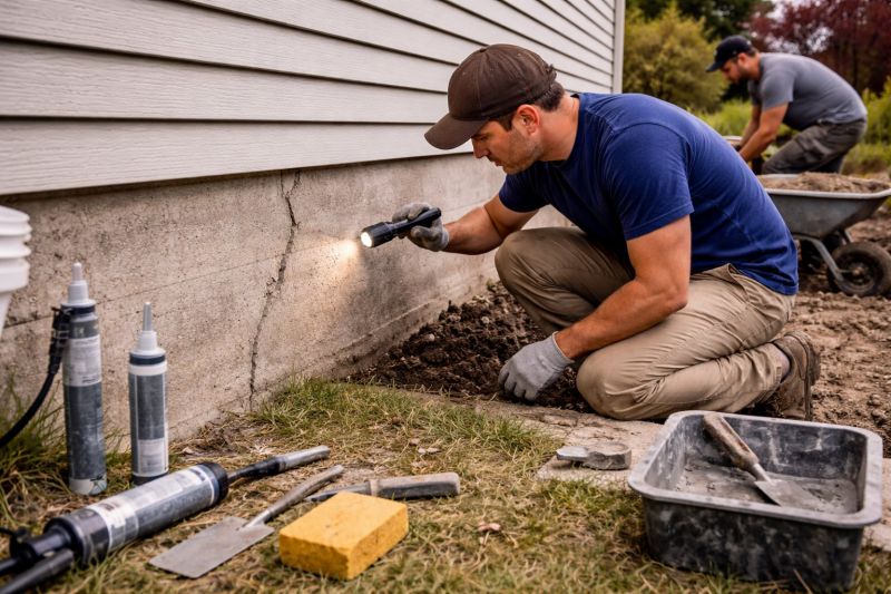Foundation Repair in Danville, NH
