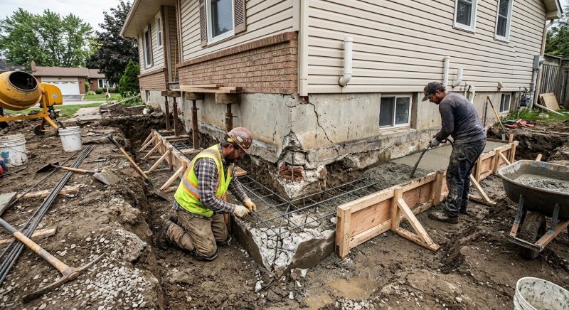 Foundation Repair in Newbury, MA