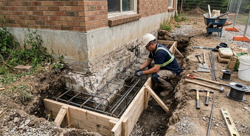 Foundation Repair in Reading, MA