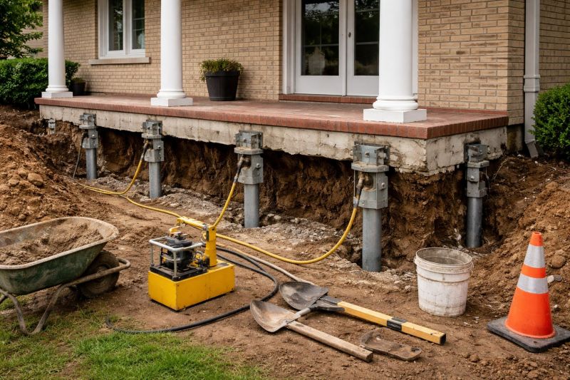 Foundation Stabilizing in Epping, NH