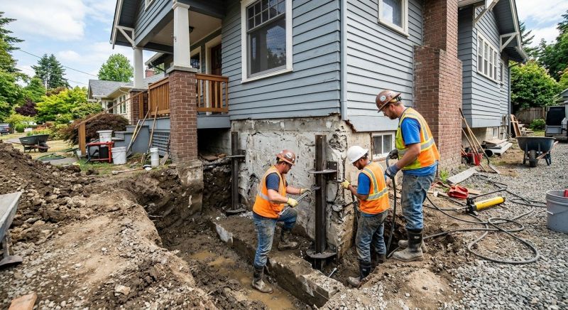 Foundation Stabilizing in Exeter, NH