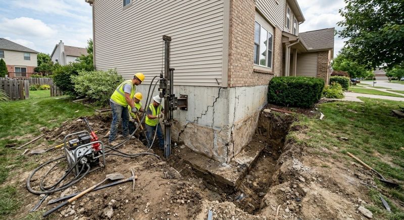 Foundation Stabilizing in Newburyport, MA