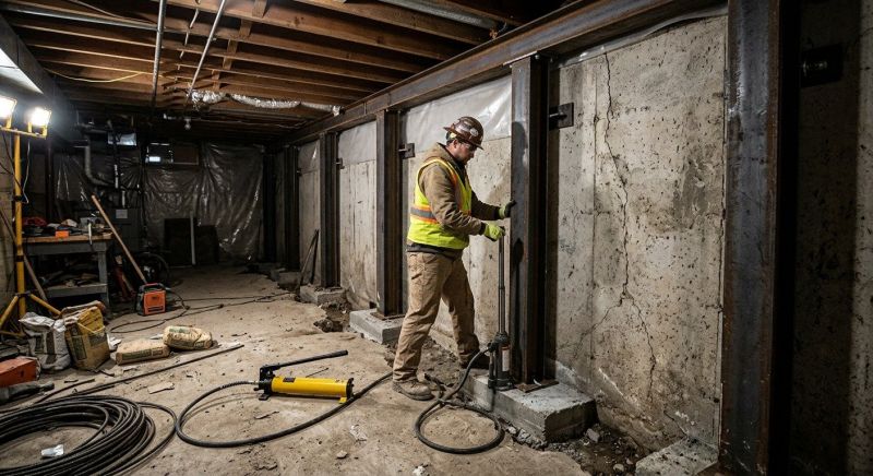 Foundation Stabilizing in Peabody, MA