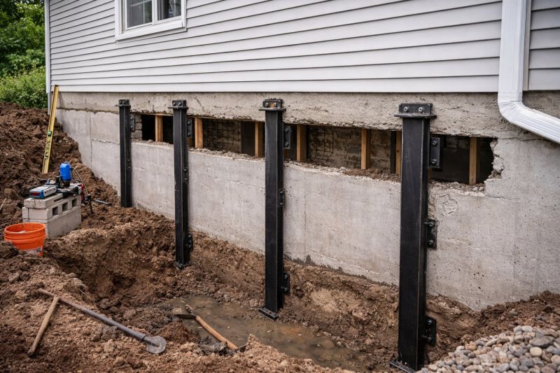Foundation Stabilizing in Pelham, NH