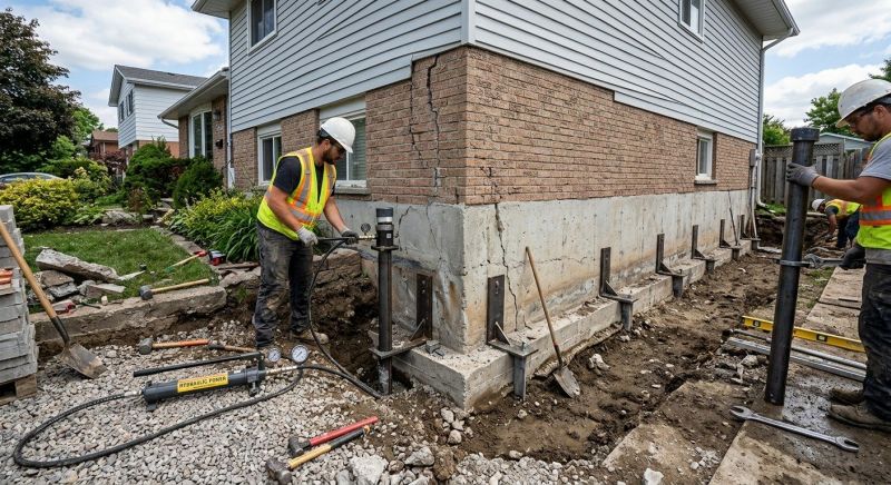 Foundation Stabilizing in Saugus, MA
