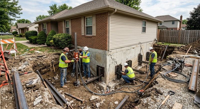 Foundation Structural Repair in Bedford, NH