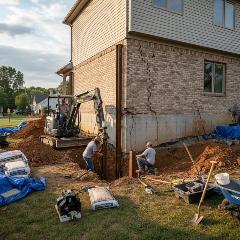 Foundation Structural Repair in Salisbury, MA