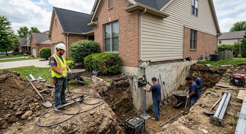 Home Foundation Repair in Chelmsford, MA