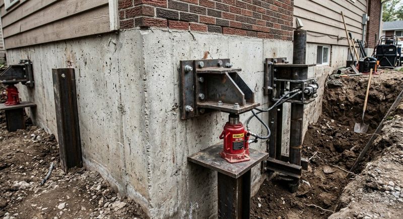 House Foundation Leveling in Methuen, MA
