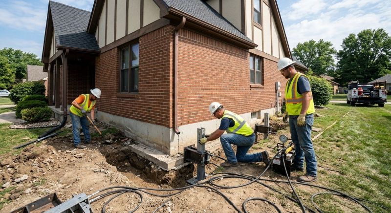 House Leveling in Wilmington, MA