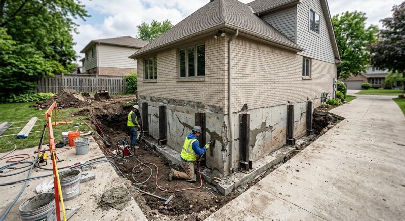 Residential Foundation Repair in Methuen, MA
