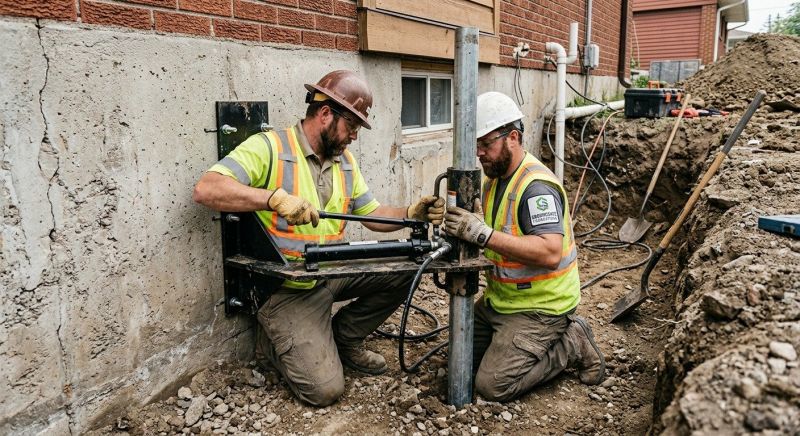 Settling Foundation Service in Derry, NH