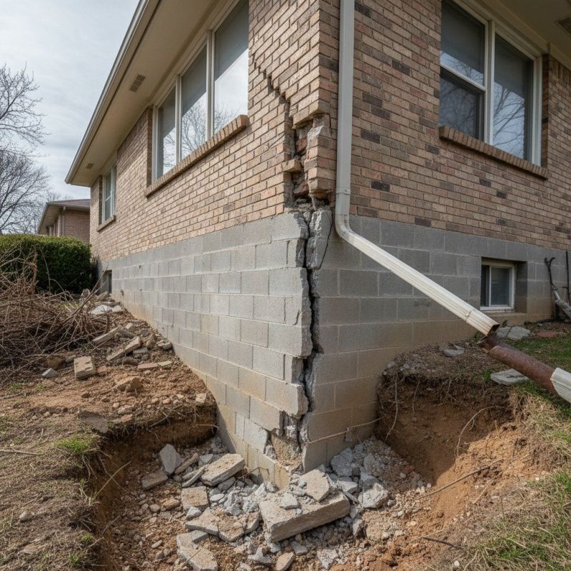 Settling Foundation Service in Lexington, MA