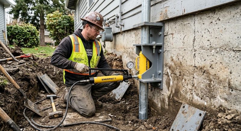 Settling Foundation Service in Peabody, MA