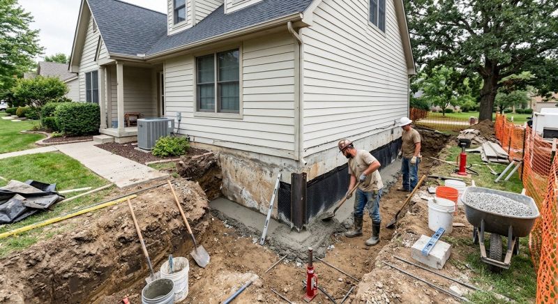 Slab Foundation Repair in Methuen, MA