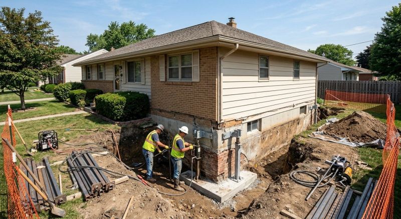 Structural Foundation Repair in Lowell, MA