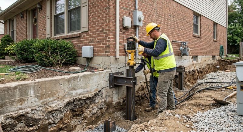 Structural Foundation Repair in Stoneham, MA