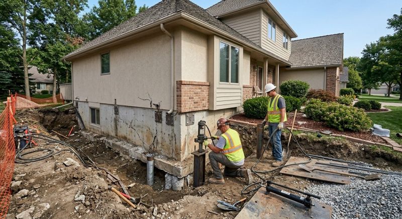 Structural Foundation Repair in Waltham, MA